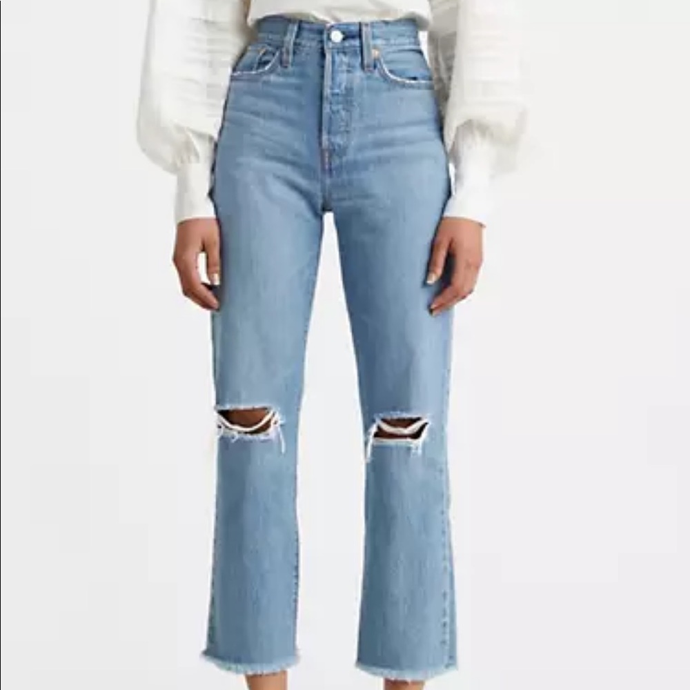 NWT LEVIS WEDGIE STRAIGHT WOMEN'S JEANS - Picture 2 of 5